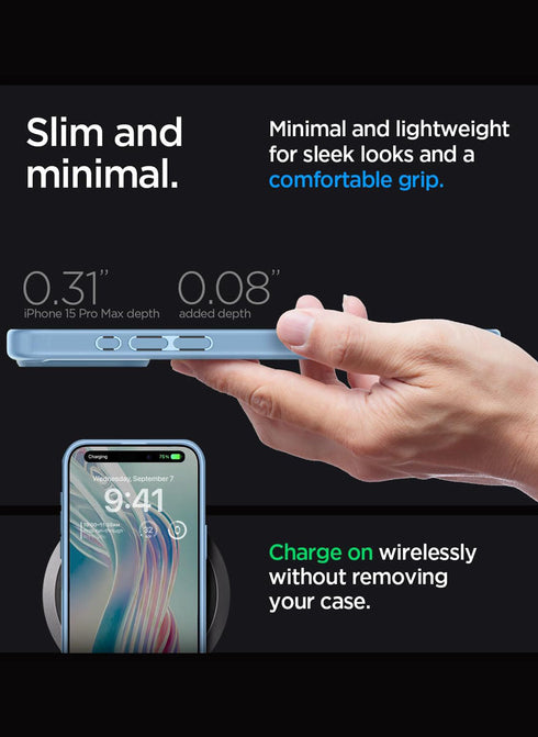 Spigen iPhone 15 Pro Max Case Ultra Hybrid